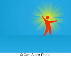 Idea   Conceptual Abstract Vector Illustration   The Man And