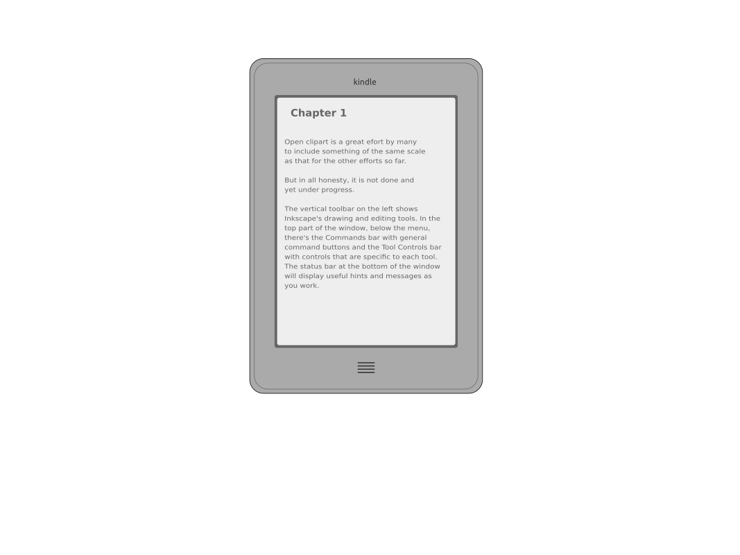 Kindle Touch By Mohsinhijazee   This Is A Kindle Touch Drawn By Mohsin    