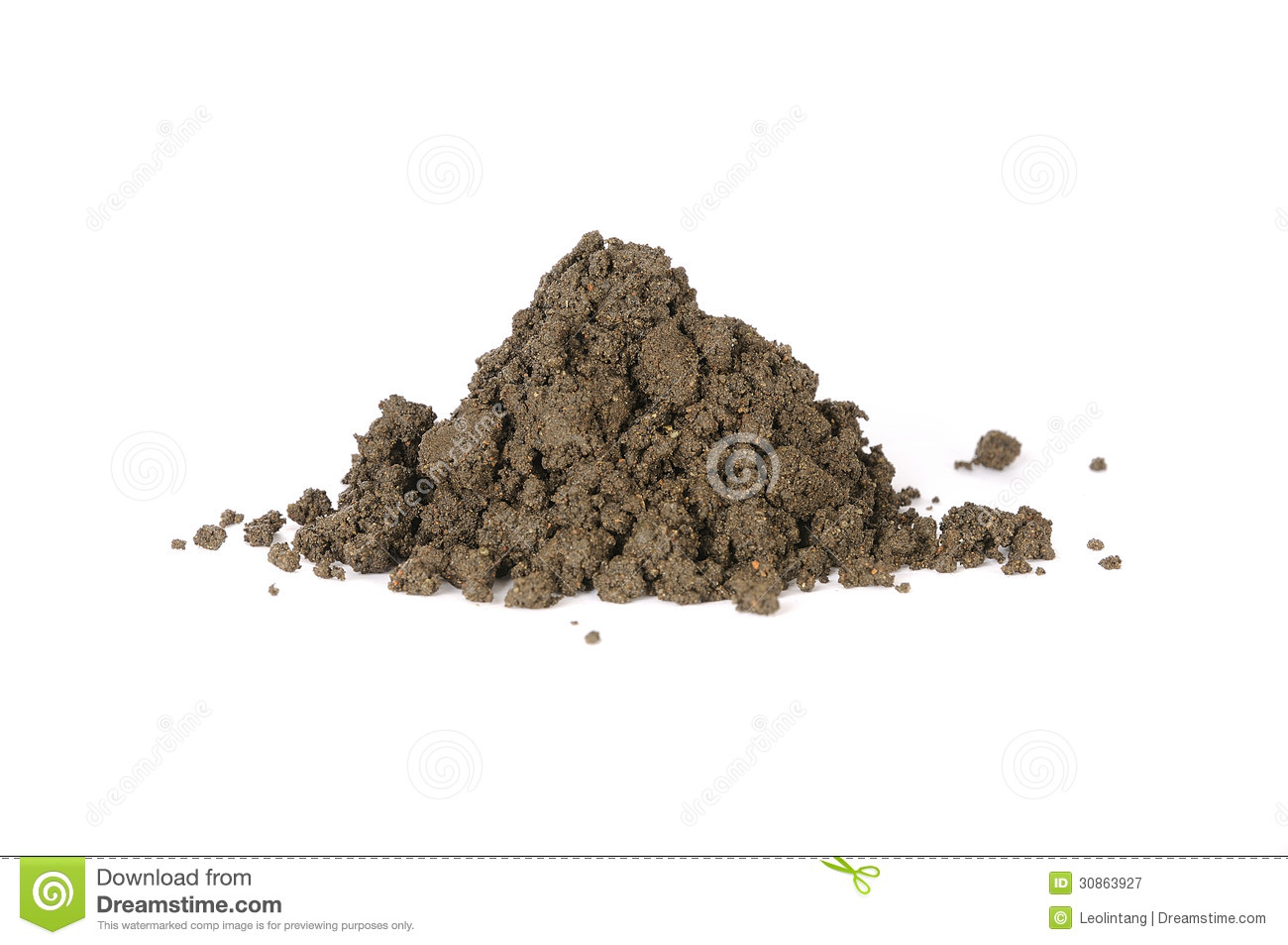 Pile Of Soil Royalty Free Stock Photography   Image  30863927