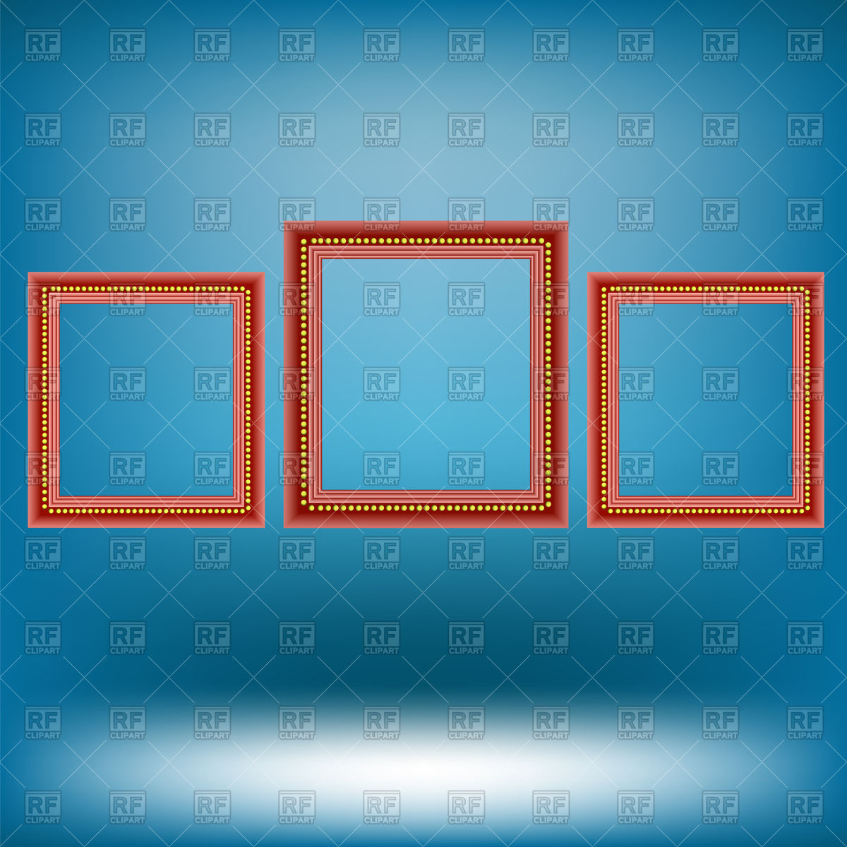 Red Square Frames 84660 Download Royalty Free Vector Clipart  Eps 