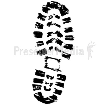 Showing Results For Hiking Boot Footprint Clipart Request