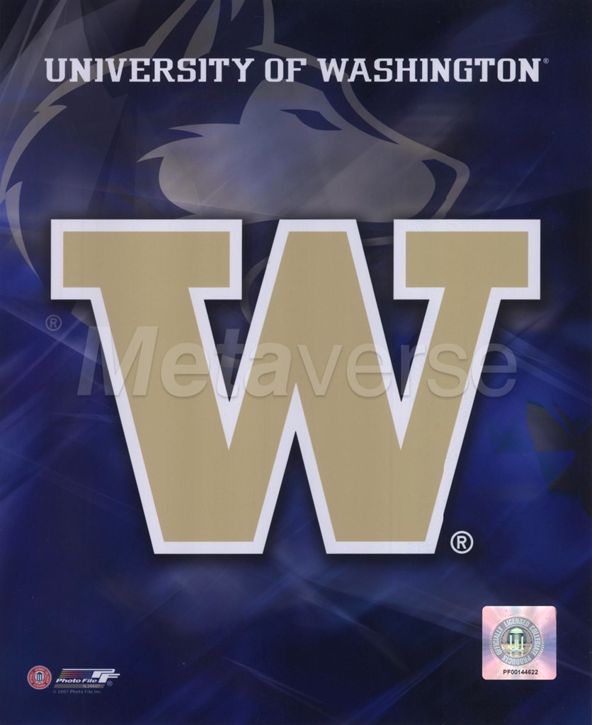 University Of Washington Logo Art Print