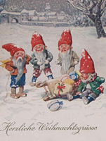 Vintage Christmas Card Graphics Antique Christmas Clip Art Vintage