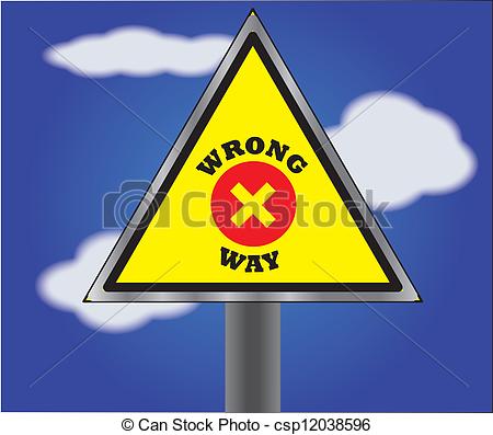 Wrong Way Free Cliparts All Used For Free