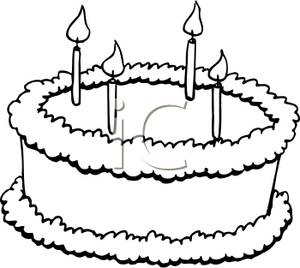 Birthday Candle Clipart Black And White   Clipart Panda   Free Clipart
