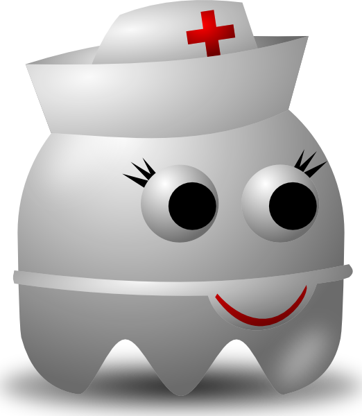 Clip Art Nurse  Pcman Game Baddie Nurse