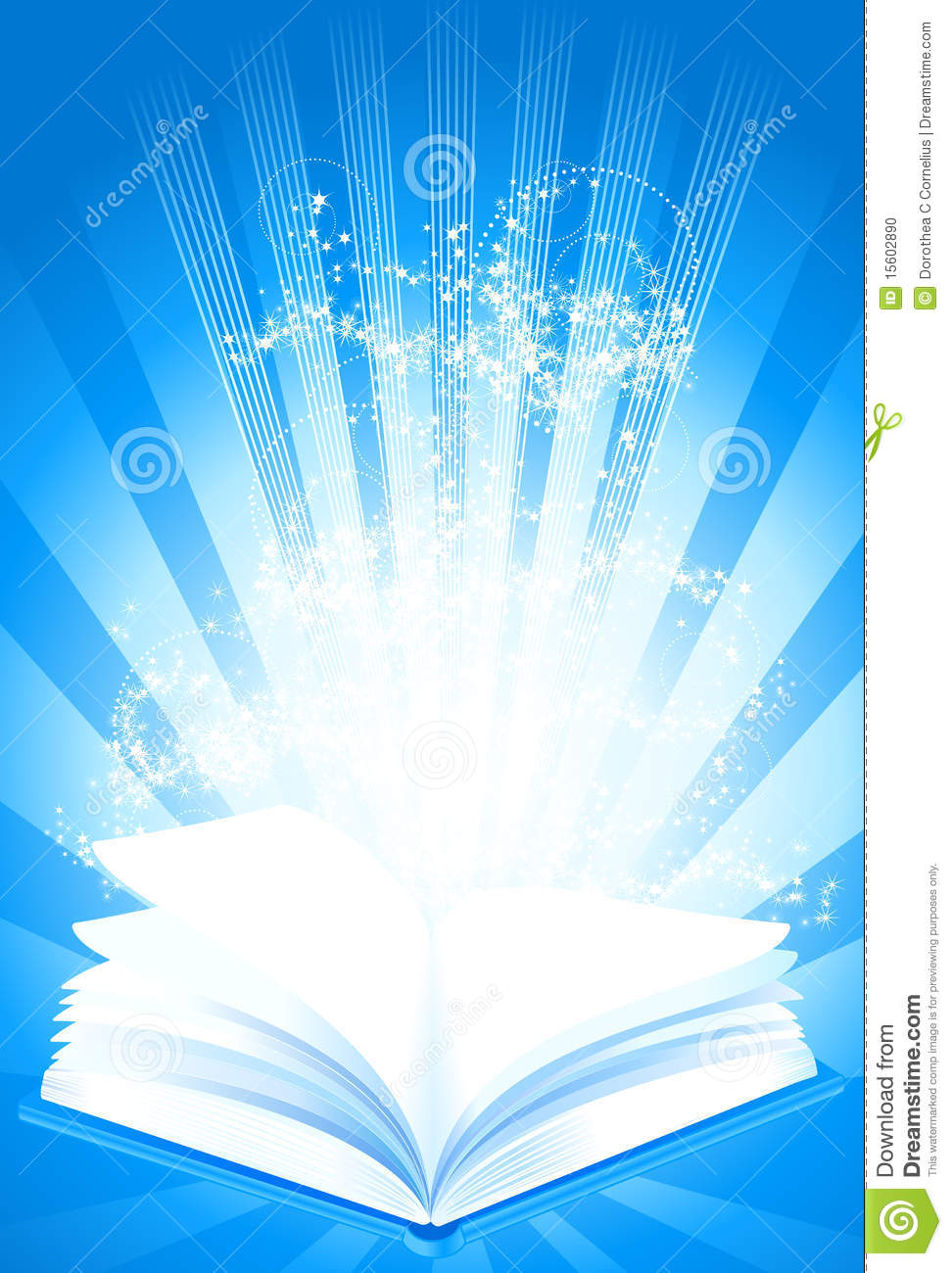 Magic Book Of Wisdom  File Includes Clipping Path