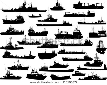 Navy Ship Silhouette Navy Ship Stock Photos