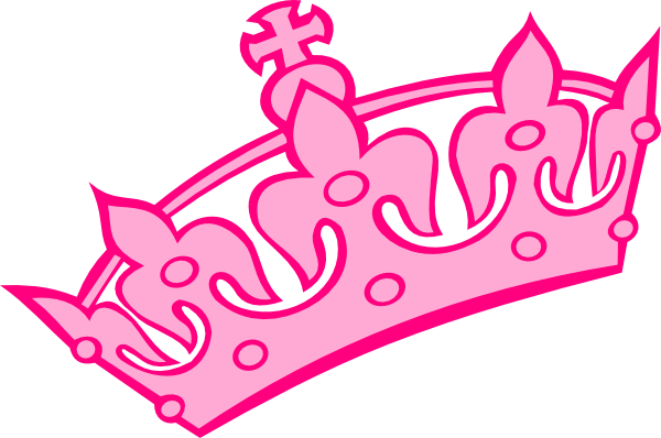 Pink Tilted Tiara And Number 18 Clipart   Free Clip Art Images