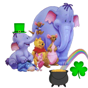 Pooh And Friends Celebrate St Patty S Day