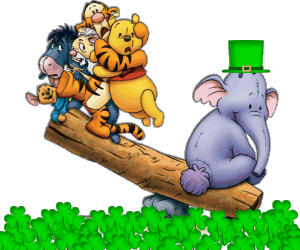 Pooh Gang St Patrick S Day