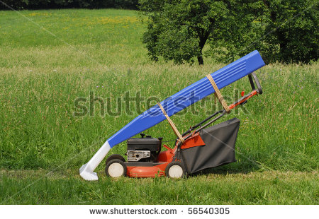 Royalty Free  Rf  Lawn Mower Clipart Illustrations Vector