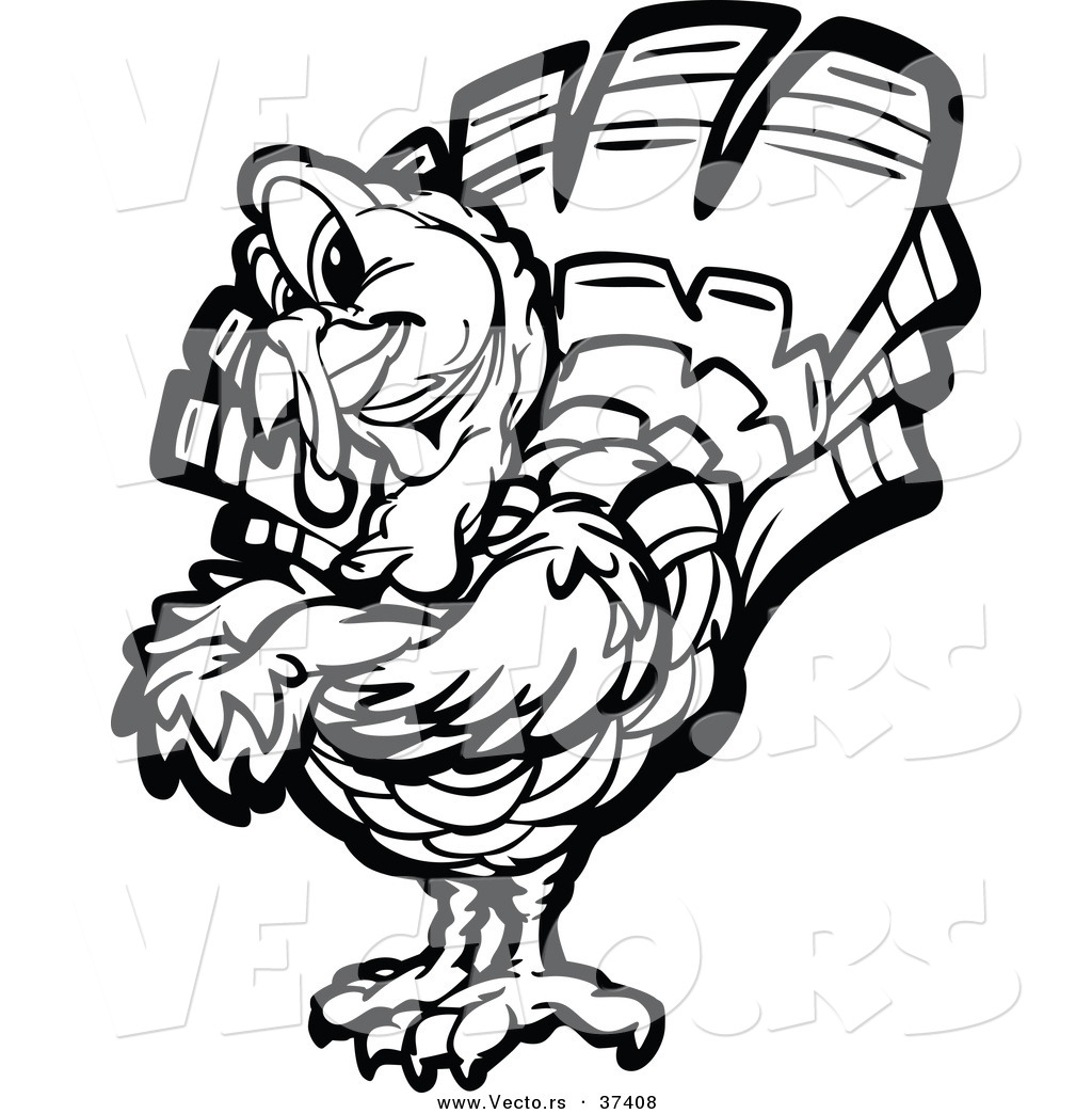 Turkey Clipart Black And White   Clipart Panda   Free Clipart Images