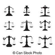 Balance Scales Silhouette Clipart   Free Clip Art Images