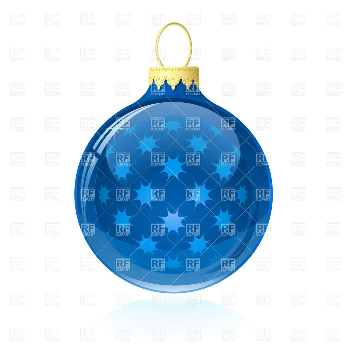 Blue Christmas Ball 5408 Holiday Download Royalty Free Vector Clip