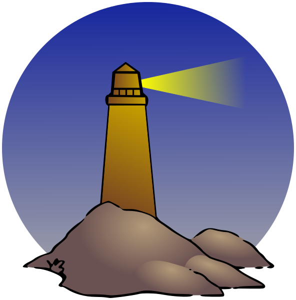 Lighthouse Clipart Public Domain Lighthouse Scene