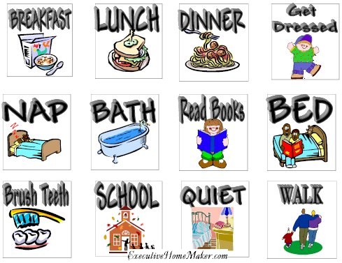 Preschool Daily Schedule Clipart Preschoolers Are Egocentric