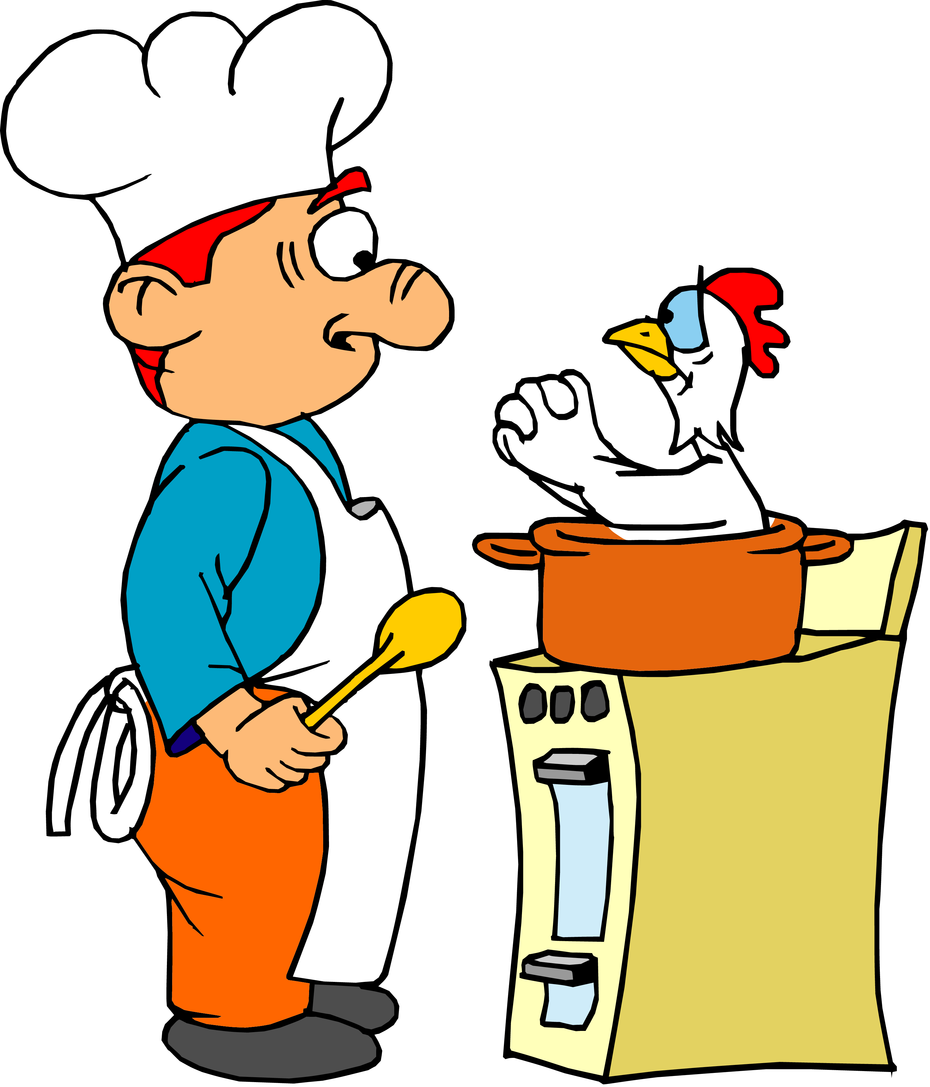 Related Pictures Cooking Cartoon Chicken Car Pictures