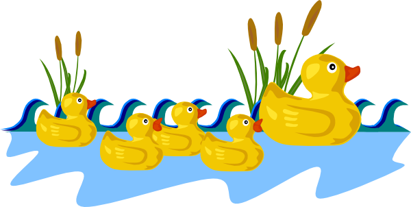 Rubber Duck Family Clip Art At Clker Com   Vector Clip Art Online