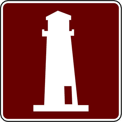 Signs Recreation Rec 1 Lighthouse A Public Domain Png Image