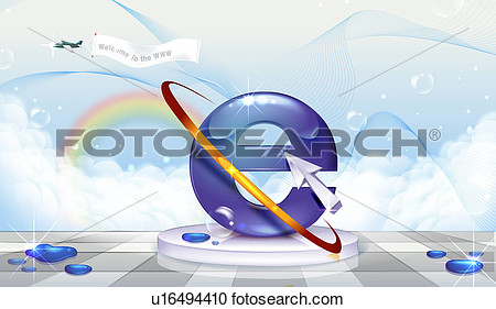 Stock Illustrations Of Internet Explorer Symbol And World Wide Web