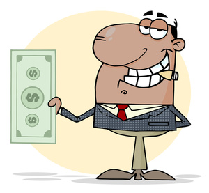 Businessmen Cartoon Clipart Image   Clip Art Image Of A Businessman