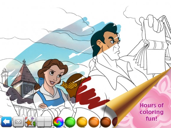 Disney Princess Coloring Pages To Celebrate Valentines Day   Apps