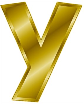 Free Gold Letter Y  Clipart   Free Clipart Graphics Images And Photos