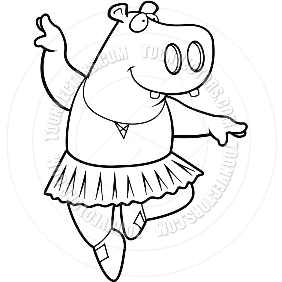 Hippo Clipart Black And White   Clipart Panda   Free Clipart Images