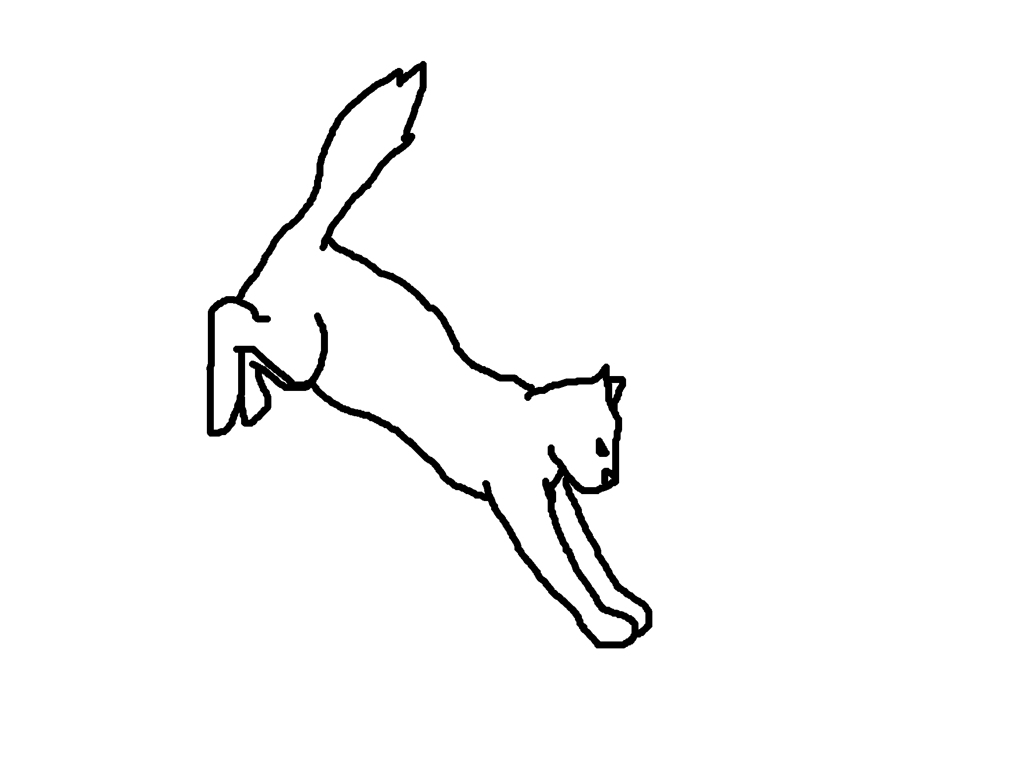 Jumping Cat   Clipart Best