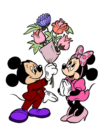 Mickey Mouse And Minnie Mouse   Mickey And Minnie Photo  6064363    