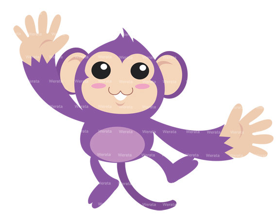 Monkey Clipart   Mod Monkey Clipart   Monkey Clip Art   Sock Monkey