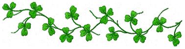 Shamrock Border Clip Art   Group Picture Image By Tag