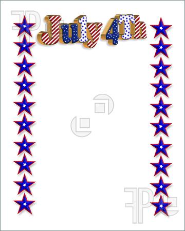 4th Of July Borders Clipart   Cliparthut   Free Clipart