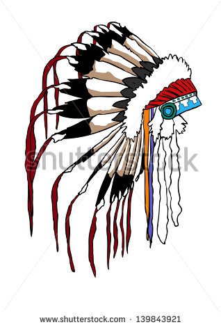 Chief With Feathers Stock Photos Illustrations And Vector Art