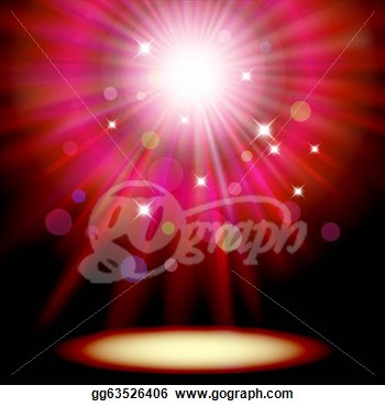 Illustration   Background With Red Spotlight   Clipart Gg63526406
