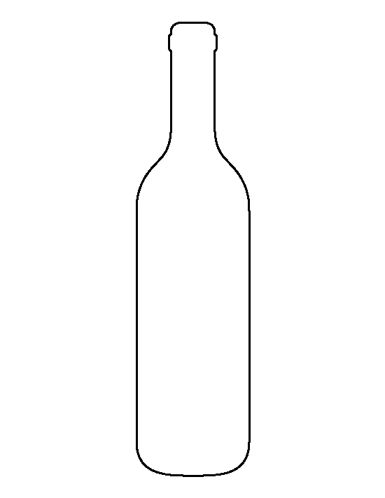 Patternuniverse Com Bottle Patterns Wine Bottle Templates Patterns    