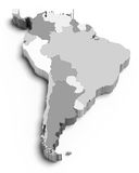 South America Outline Map Stock Illustrations Vectors   Clipart