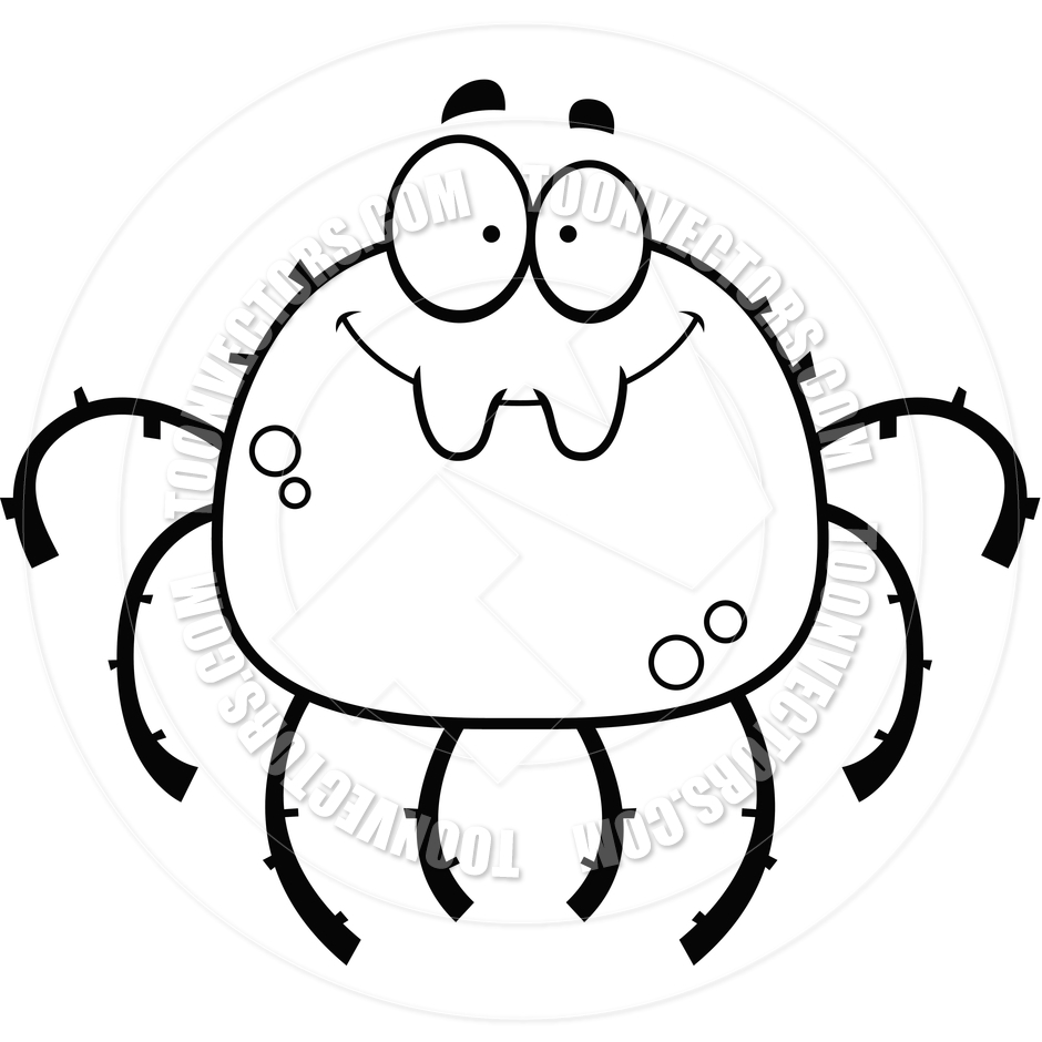 Spider Clipart Black And White   Clipart Panda   Free Clipart Images