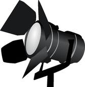 Spotlight Lamp Stock Illustrations   Gograph