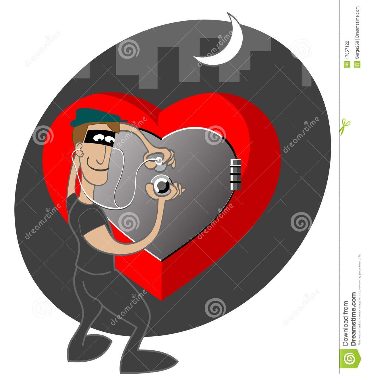 Thief Of Hearts Stock Photography   Image  17057122