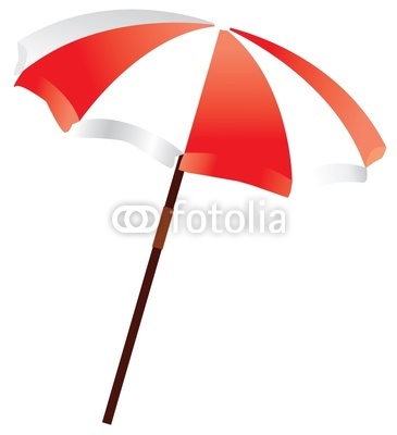 Beach Umbrella Von Peony Lizenzfreier Vektor  26583549 Auf Fotolia