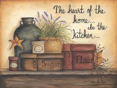 Country Kitchen Clipart Bing Images More Primitive Country Country Art    