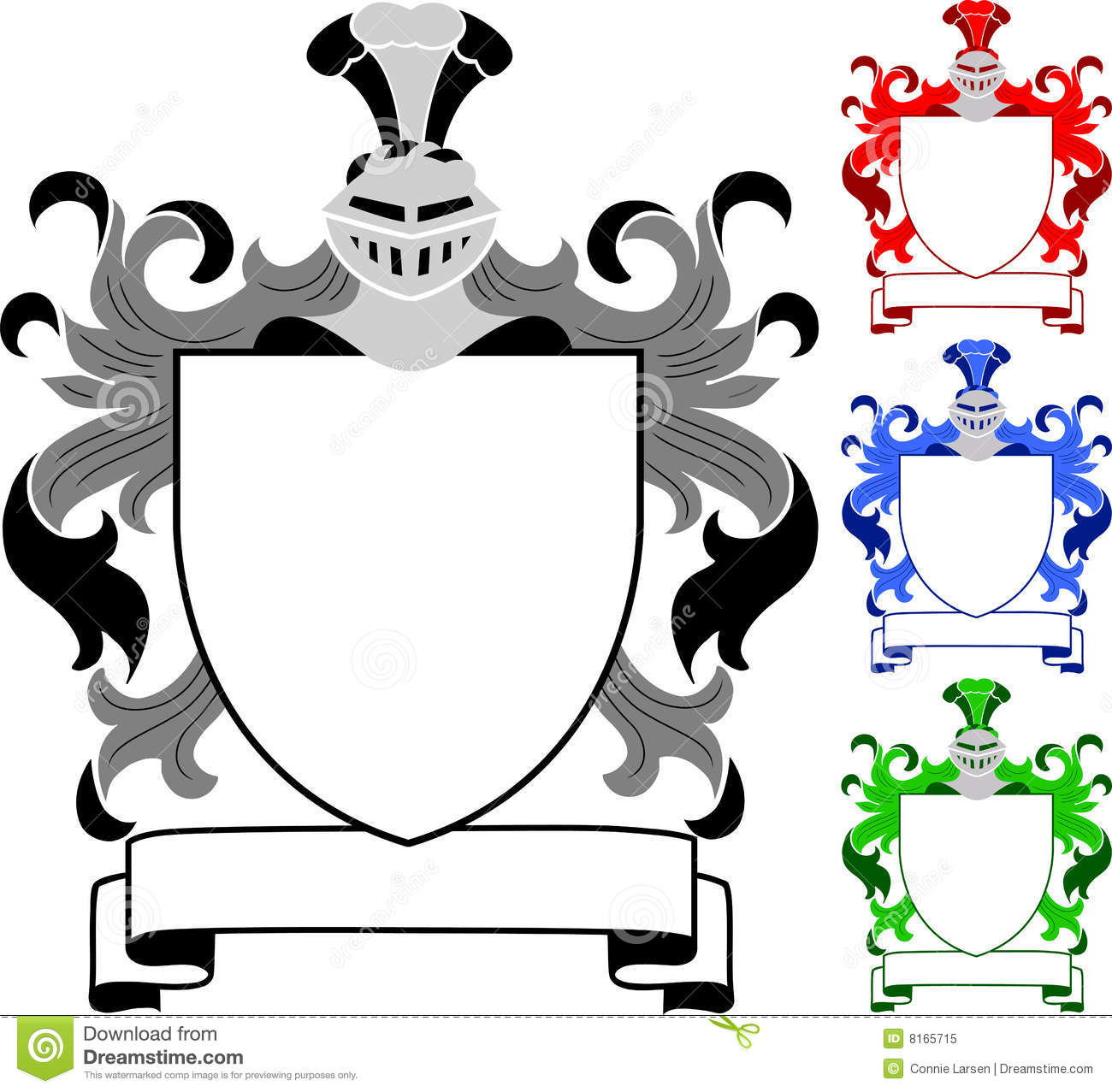 Heraldic Crest Coat Of Arms Eps Royalty Free Stock Photo   Image
