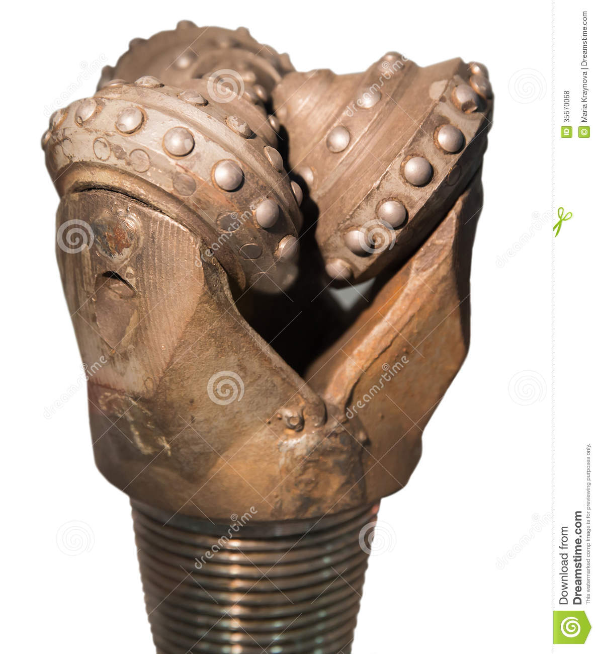 Oil Rig Drill Bit Royalty Free Stock Photos   Image  35670068