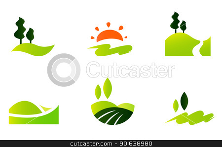 Rolling Hills Clipart Rolling Hills Icons Isolated