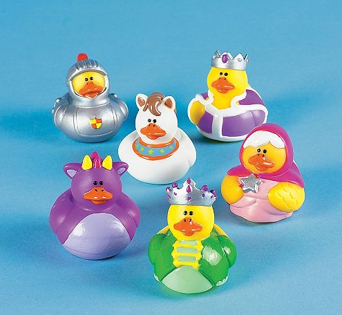 Rubber Duckys  An Enchanting Party Favor For Any Princess Or Royal