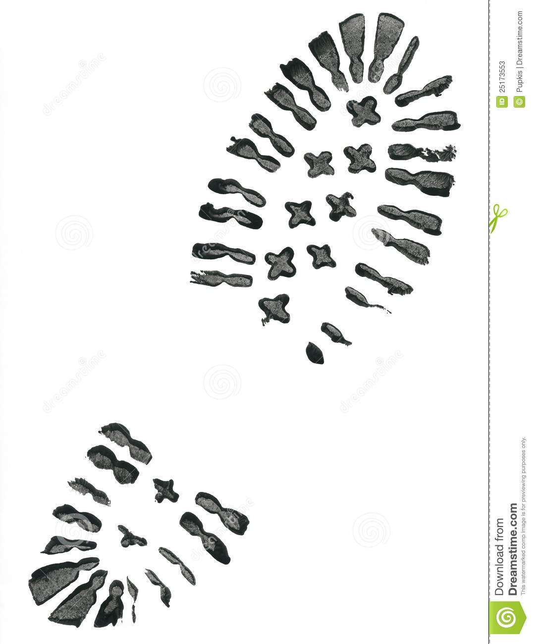 Running Shoe Prints Free Clipart   Free Clip Art Images