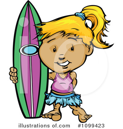 Surfer Clipart  1099423 By Chromaco   Royalty Free  Rf  Stock