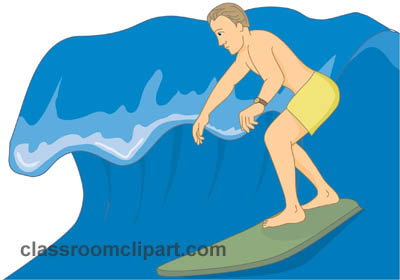 Surfing Clipart   Surfing Waver Surfer 03a   Classroom Clipart